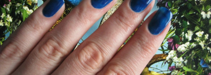 Синее стекло - поймать удачу за хвост. Chanel Le Vernis Longwear Nail Colour Rhythm #763