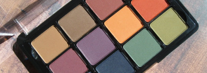 Палитра "Восточного Экспресса": Viseart Dark Matte Palette, матовые тени для смоки на осень
