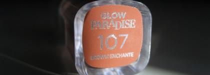 Карамельная нюдовая помада на осень: бальзам L'Oreal Paris Glow Paradise 107 Brown Enchante