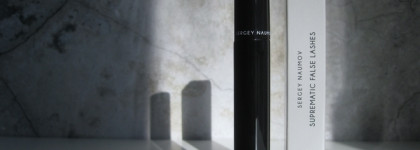 Синяя тушь Sergey Naumov Suprematic False Lashes Mascara # 0041 Dark Blue Comedy: дневной и вечерний макияж