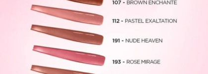 Люблю, хвалю, рекомендую свежий нюд: помада-бальзам L'Oreal Paris Glow Paradise 193 Rose Mirage