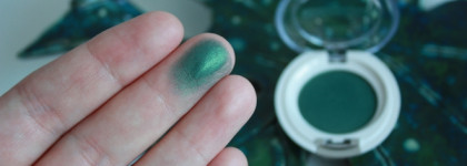 Не изумрудный изумруд: перламутровые тени Seventeen SIlky Shadow Pearl 414