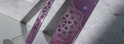 Подарочный набор Olzori VirGo Universe: стеклянная пилка для маникюра и педикюра - блеск и гладкость