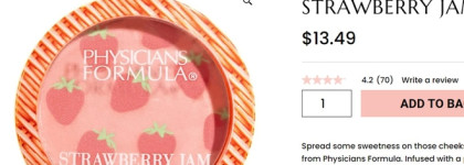 Опять плагиат или подростки всё купят: освежающие румяна Beauty Bomb Romecore Blush For Face "Strawberry Pie" 01