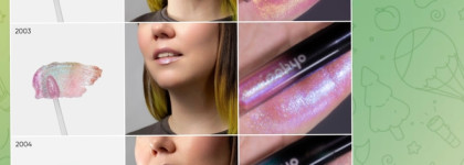 Я не умею это готовить! Новинка, голубой мультихромный блеск для губ Nabyo #4