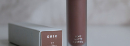 Жидкая матовая нюдовая помада Shik Soft Matte Lipstick 12 Truffle: обзор и свотчи