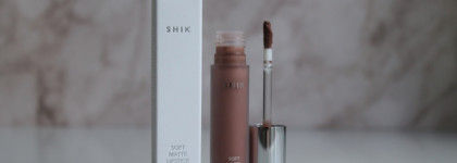 Жидкая матовая нюдовая помада Shik Soft Matte Lipstick 12 Truffle: обзор и свотчи