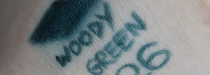 Gosh Velvet Touch Eye Liner Waterproof 026 Woody Green: мой самый красивый зеленый карандаш