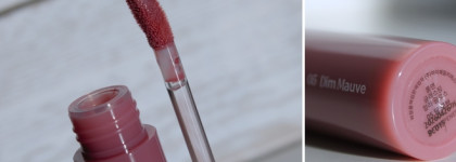 Не Clio единым. Лучший стойкий корейский блеск для эффекта стеклянных губ Rom&nd Glasting Color Gloss 05 Dim Mauve