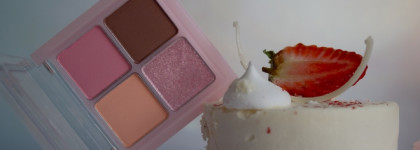 Призываю весну с компактной палеткой: корейские тени Rom&nd Better Than Eyes Palette W03 Dry Strawberry