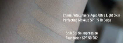 Когда снаружи немного Chanel, в душе Estee Lauder, а на деле максимум Балет: тональный Shik Studio Impression Foundation SPF 50 202