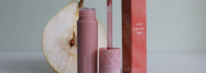 А разве могло быть лучше? Нюдовый с глянцевым финишем корейский тинт Rom&nd Juicy Lasting Lip Tint 37 Mellow Pear