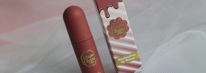 Вельветовый идеал: нюдовая муссовая корейская матовая помада Chupa Chups velvety lipstick-mousse Hot Cocoa