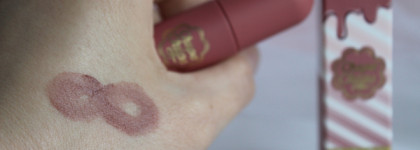Вельветовый идеал: нюдовая муссовая корейская матовая помада Chupa Chups velvety lipstick-mousse Hot Cocoa