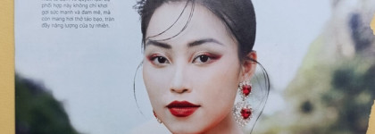 Малина и Алина: яркий азиатский макияж