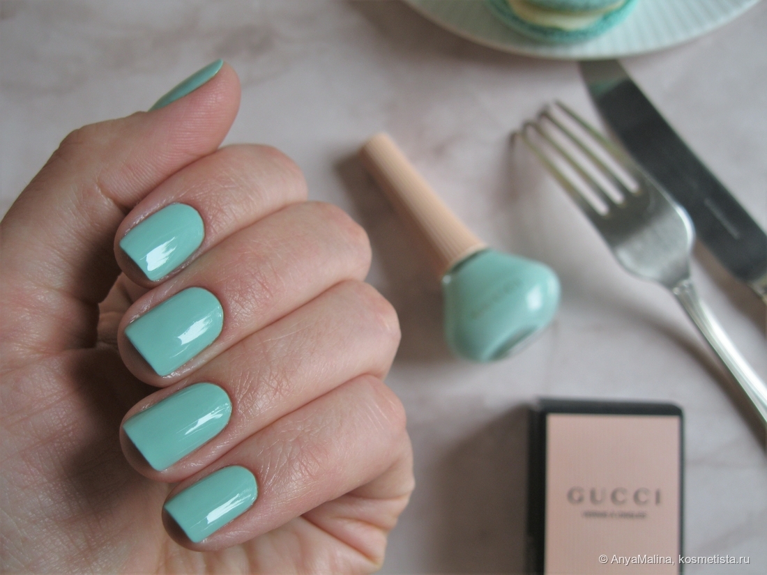 Gucci Vernis a Ongles High-Shine Nail Lacquer 713 Dorothy​ Turquoise