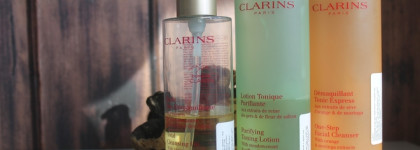 Лицо под ключ Clarins: один бренд и уход за жирной кожей 35+