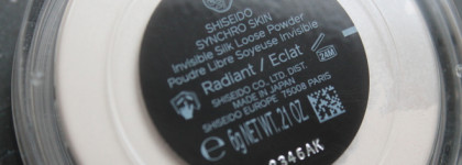 Голое платье Монро: сияющая невидимая пудра-вуаль Shiseido Synchro Skin Invisible Silk Loose Powder оттенок Radiant