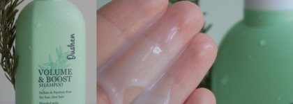 Oushen Volume & Boost Shampoo, Conditioner - розмариновая любовь для очищения волос