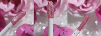 Розовое золото с ароматом шоколада: Kiko 3D Hydra Lipgloss 27 Pearly Lavender