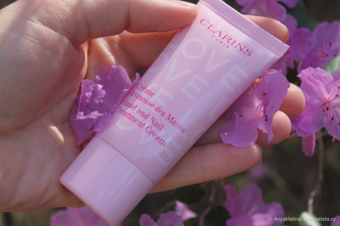 Весенняя лимитка: крем для рук, который хотела выбросить, Clarins Hand and Nail Treatment Cream Love Edition Valentine's Day Spring 2026
