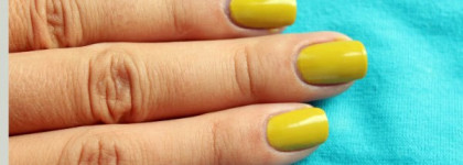 Лаймовый Oh my Gosh или как я пыталась бороться с желтыми лаками