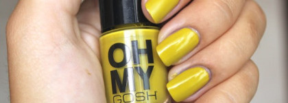 Лаймовый Oh my Gosh или как я пыталась бороться с желтыми лаками