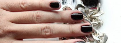 Мои верные помощники в маникюре Essie topcoat Good-to-go, Essie Millionails + маникюр Essie Nail Laquer #49 Wicked