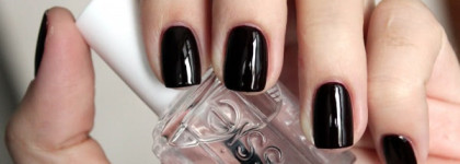 Мои верные помощники в маникюре Essie topcoat Good-to-go, Essie Millionails + маникюр Essie Nail Laquer #49 Wicked