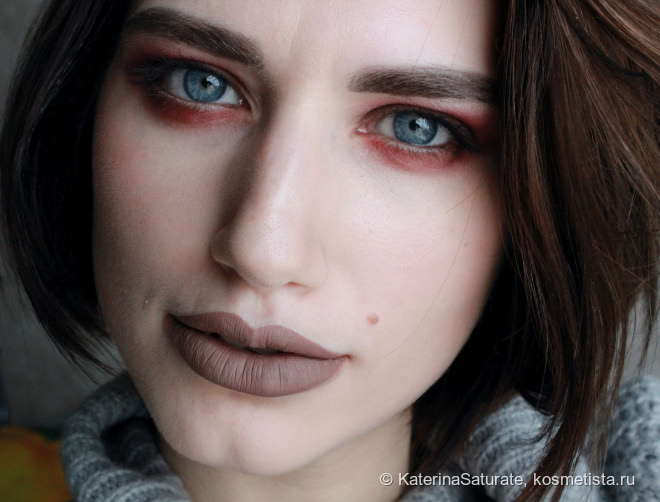 Согревающий кофе с Mac retro matte liquid lipstick в оттенке Cafe au chic