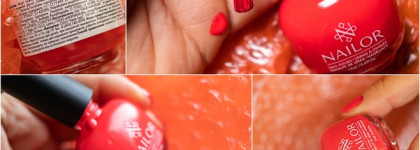 Красный как искусство. Nailor Nail Polish #Gauguin и #Da Vinci