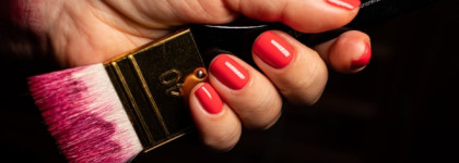 Красный как искусство. Nailor Nail Polish #Gauguin и #Da Vinci