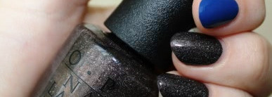 Звёздное небо с Opi My Private Jet и Essie Mezmerised