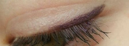 Первое знакомство с подводкой для глаз от MAC Fluidline Eye-liner Gel цвет Macroviolet