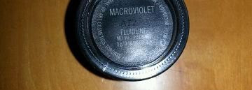 Первое знакомство с подводкой для глаз от MAC Fluidline Eye-liner Gel цвет Macroviolet