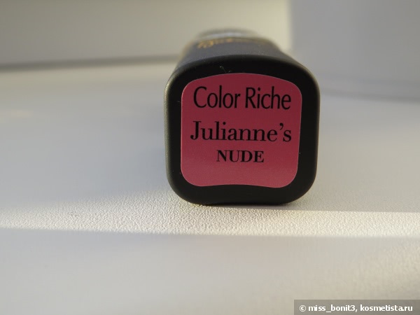 Розовая весна от L'oreal Color Riche Collection Privee в оттенке Julianne's Nude
