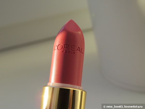 Розовая весна от L'oreal Color Riche Collection Privee в оттенке Julianne's Nude
