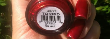 Orly "Torrid"  Nail lacquer (40777)