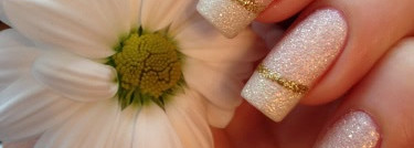 Первый день весны с белым песком Golden rose Holiday №70 + Golden rose nail art