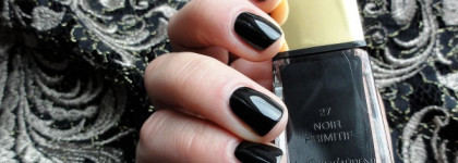 Мой идеальный черный YSL La Laque Couture #27 Noir Primitif