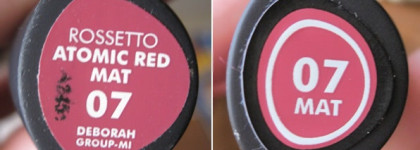 Благородный Октябрь – матовая помада Atomic Red Mat от Deborah Milano, оттенок 33378