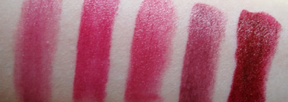 Ноябрьский закат. Обзор бюджетных помад от Avon и Oriflame