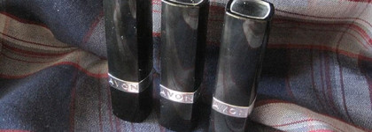 К западу от Октября. Губная помада Avon Ultra Color Bold Lipstick в оттенках 25910 Bold Bordeaux, 27258 Ruby Shock и 27288Sangria Shock