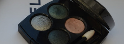Малахитовая шкатулка - Chanel Les 4 Ombres Multi Effect Quadra Eyeshadow № 232 Tisse Venitien