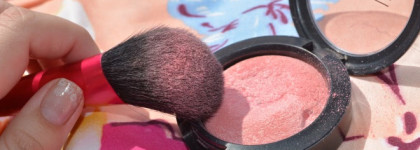 Румяные щечки с MAC Mineralize Blush в оттенке "Azalea in the Afternoon"