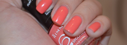 Встречаем лето с Rimmel London 60 Seconds Nail Polish № 415 Instyle Coral