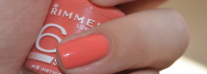 Встречаем лето с Rimmel London 60 Seconds Nail Polish № 415 Instyle Coral