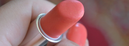 Мой первый коралл Givenchy Rouge Interdit Shine № 11 coral shine