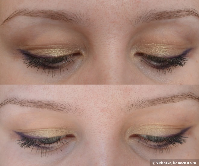Все фиолетово с тенями Guerlain L’Ecrin Two Couleurs Colour Fusion Eyeshadow Vibrant Effects № 04Two Gossip