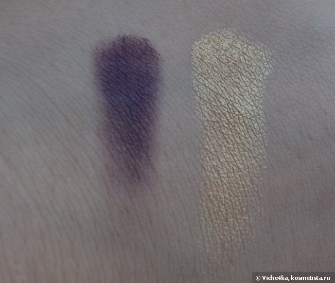 Все фиолетово с тенями Guerlain L’Ecrin Two Couleurs Colour Fusion Eyeshadow Vibrant Effects № 04Two Gossip